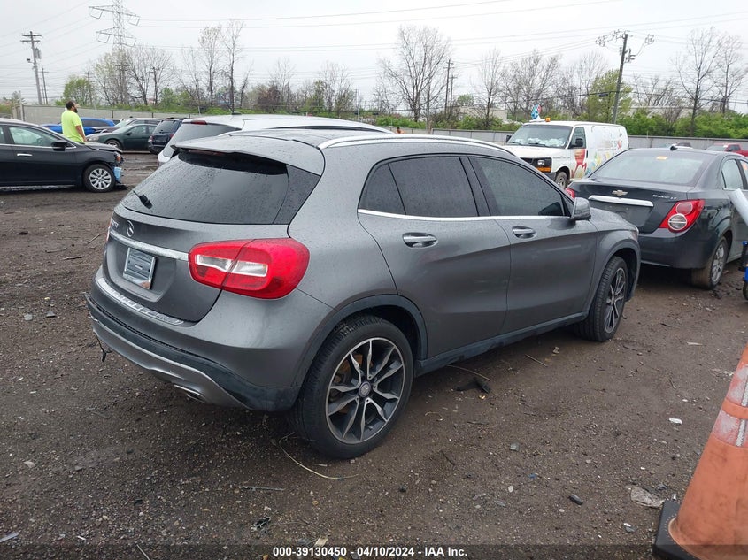 2017 Mercedes-Benz Gla 250 VIN: WDCTG4EB0HJ332305 Lot: 39130450