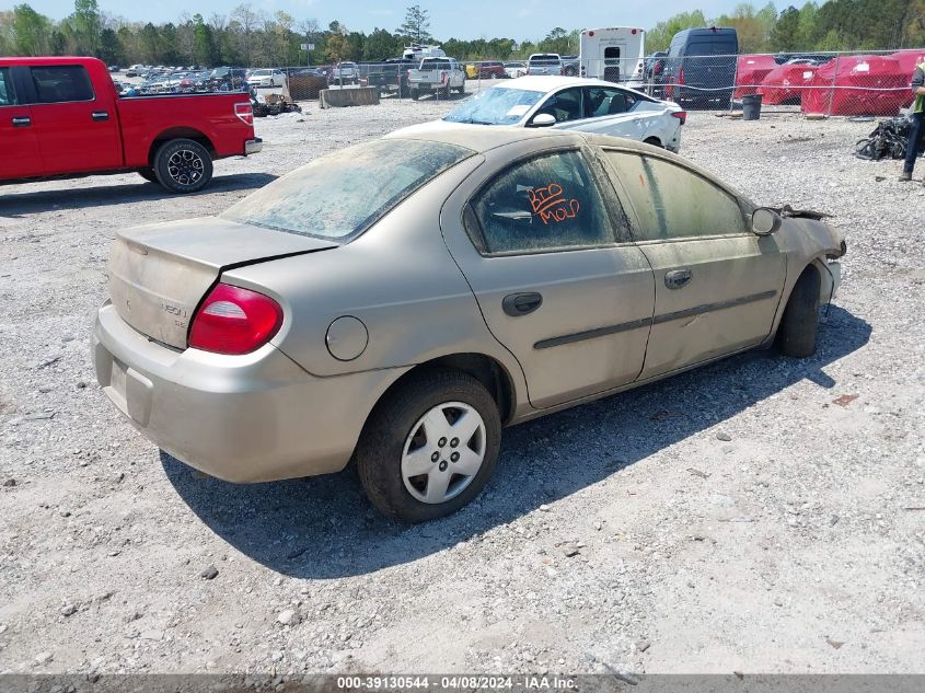 1B3ES26C03D149925 | 2003 DODGE NEON