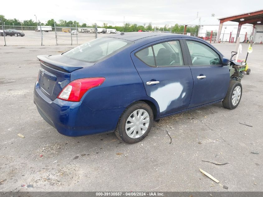 2019 Nissan Versa 1.6 Sv VIN: 3N1CN7AP9KL822517 Lot: 39130557