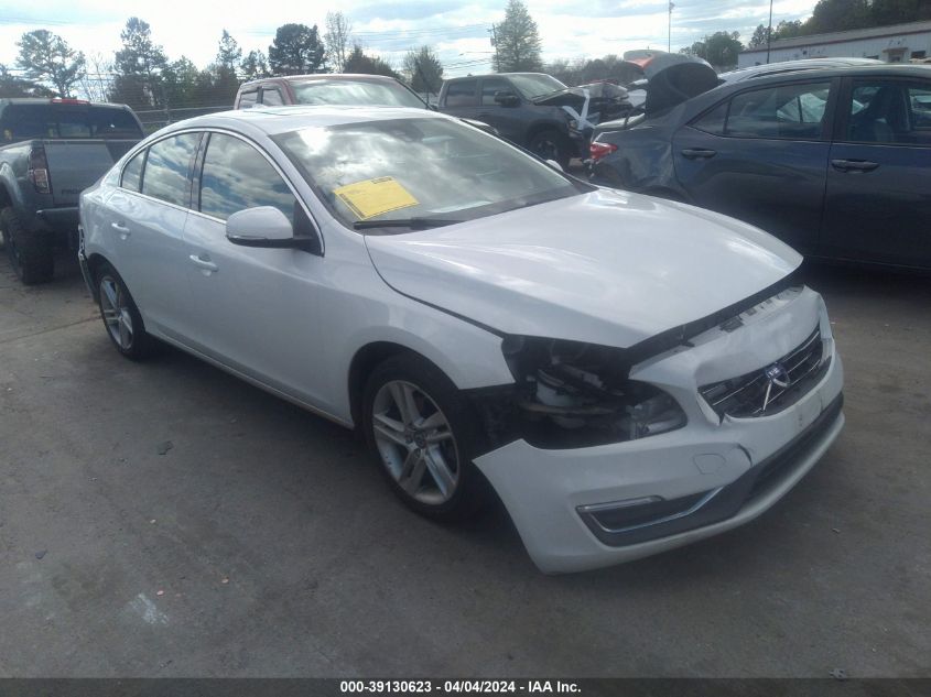 2015 Volvo S60 T5 Premier VIN: YV126MFB6F2300883 Lot: 39130623