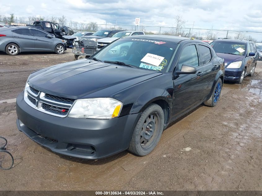 1C3CDZAB8DN628651 | 2013 DODGE AVENGER