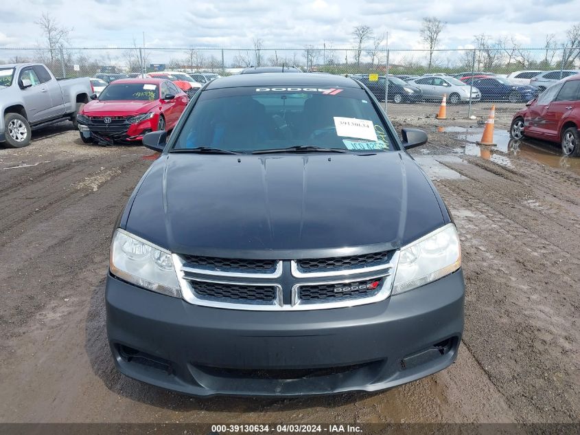 1C3CDZAB8DN628651 | 2013 DODGE AVENGER