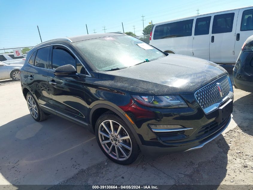 5LMCJ3C90KUL02916 2019 Lincoln Mkc Reserve