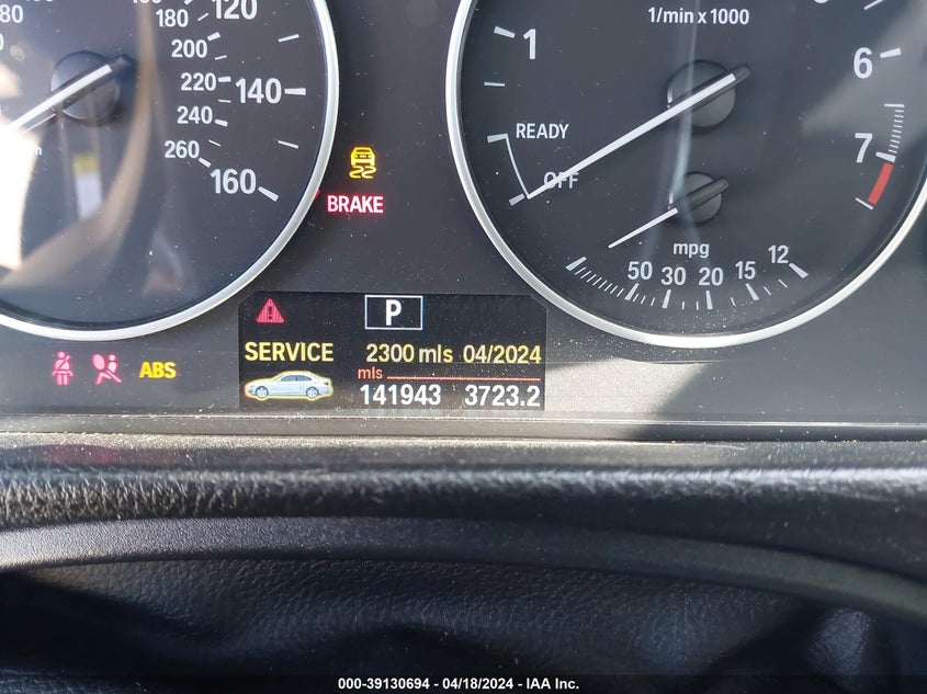 2013 BMW 320 I - WBA3B1C51DK129098