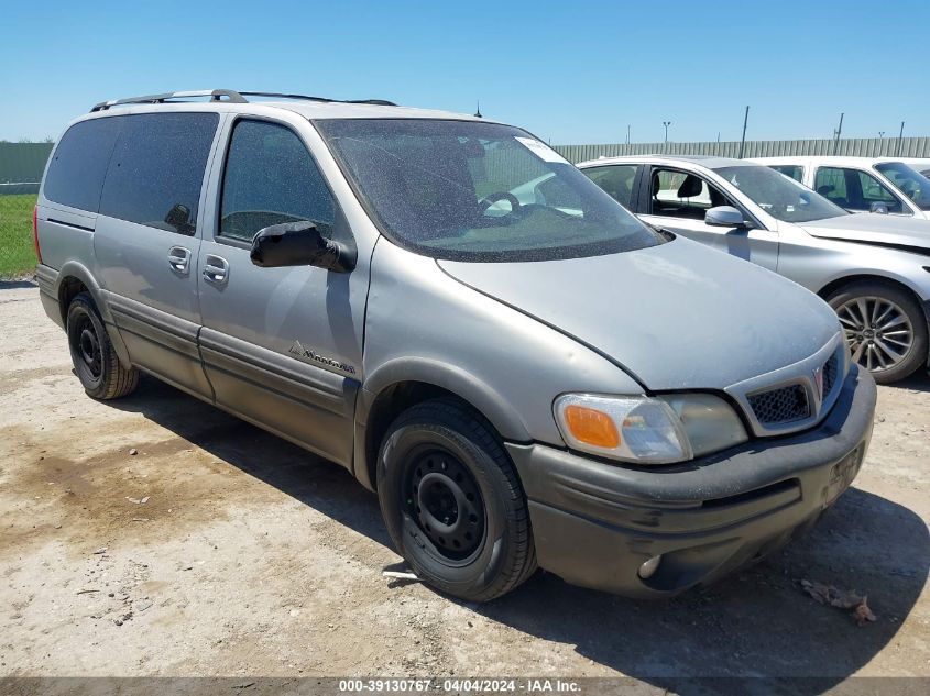 2001 Pontiac Montana M16 W/1Sc Pkg. VIN: 1GMDX03E41D238718 Lot: 39130767