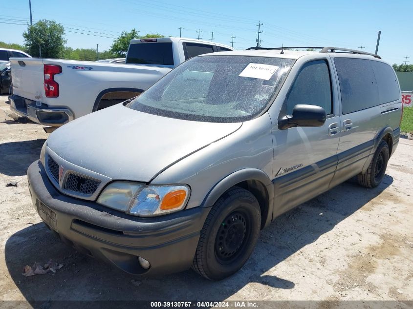 2001 Pontiac Montana M16 W/1Sc Pkg. VIN: 1GMDX03E41D238718 Lot: 39130767