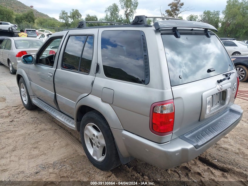 2001 INFINITI QX4 VIN: JNRDR09Y31W217279