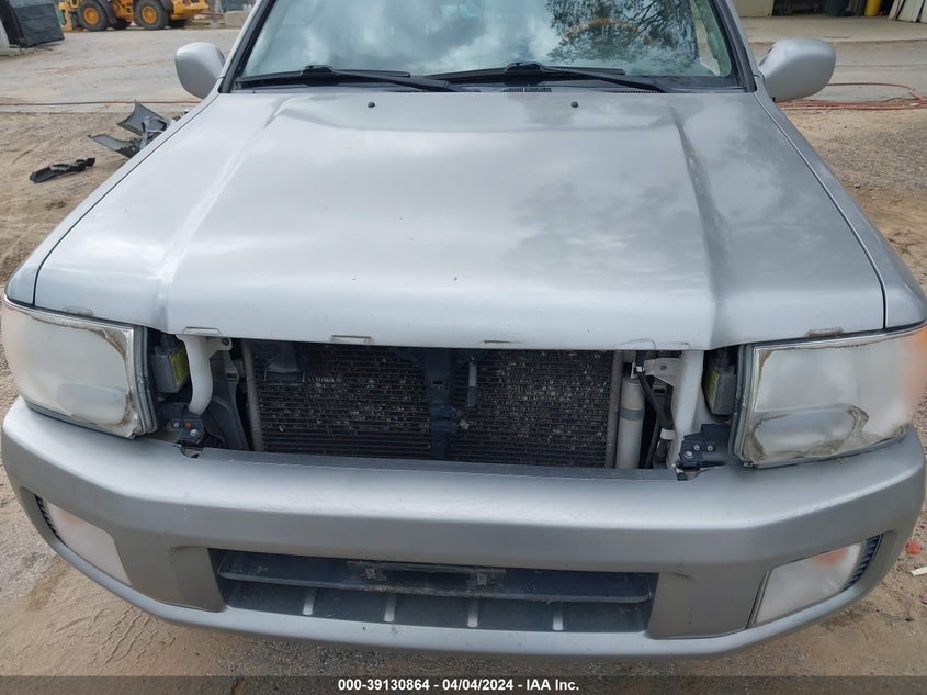 2001 INFINITI QX4 VIN: JNRDR09Y31W217279