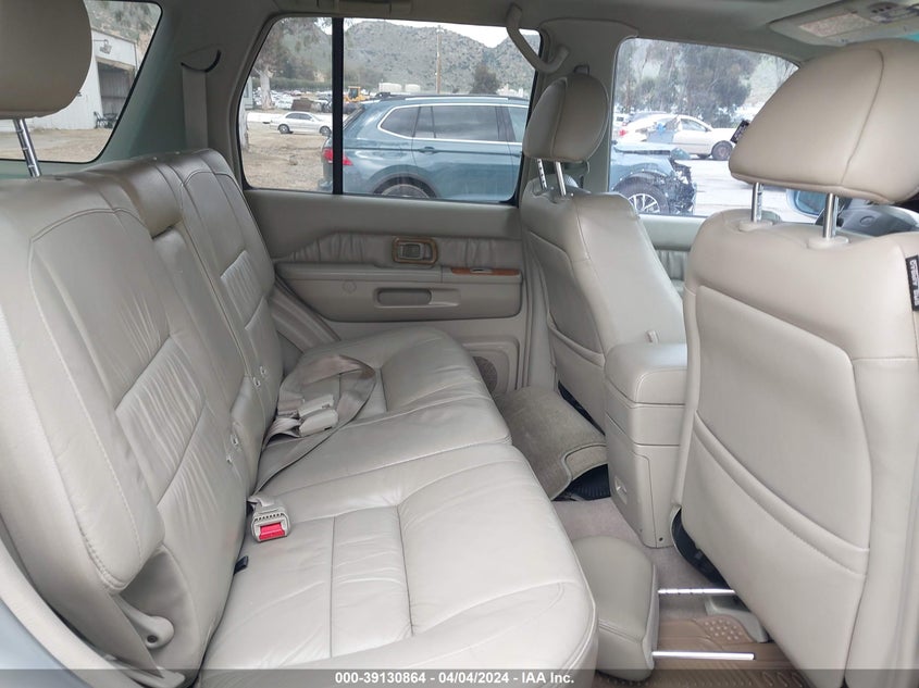2001 INFINITI QX4 VIN: JNRDR09Y31W217279