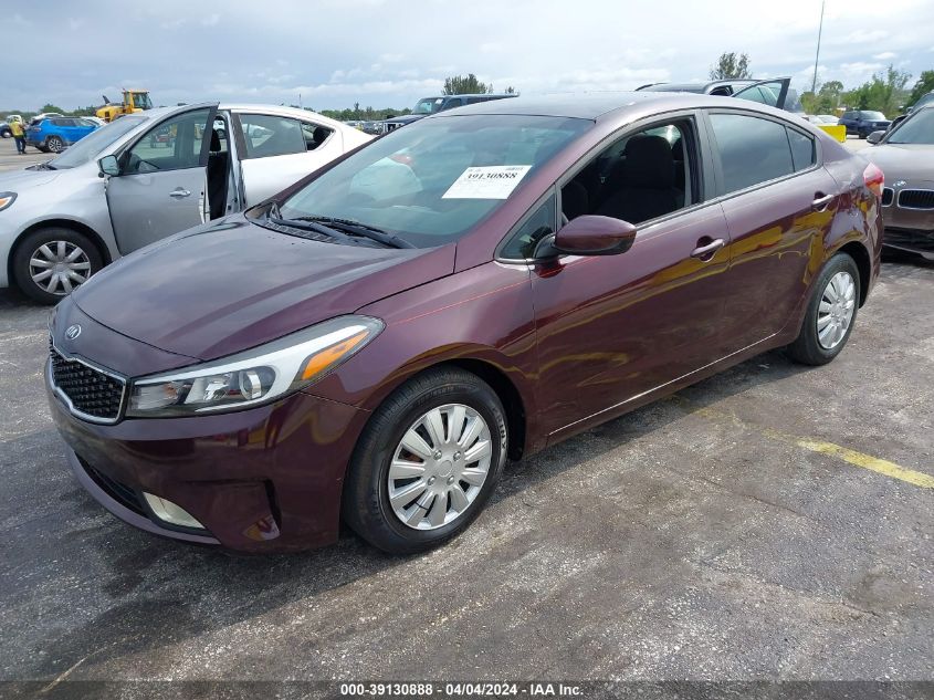 3KPFK4A74JE176792 | 2018 KIA FORTE