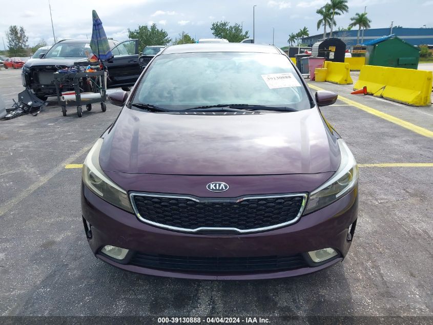 3KPFK4A74JE176792 | 2018 KIA FORTE