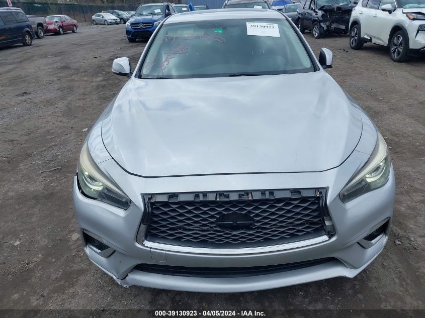 2018 Infiniti Q50 2.0T Luxe VIN: JN1CV7AP4JM240510 Lot: 39130923