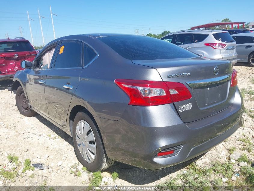 2017 Nissan Sentra S VIN: 3N1AB7AP5HY308854 Lot: 39130974