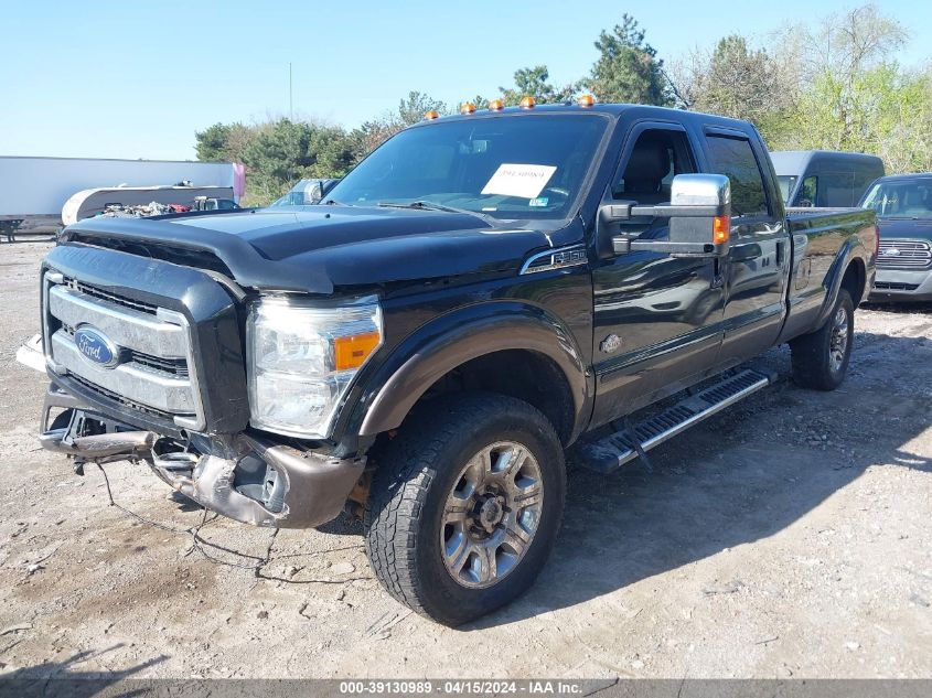 2015 Ford F-350 Lariat VIN: 1FT8W3BT0FEC96787 Lot: 39130989