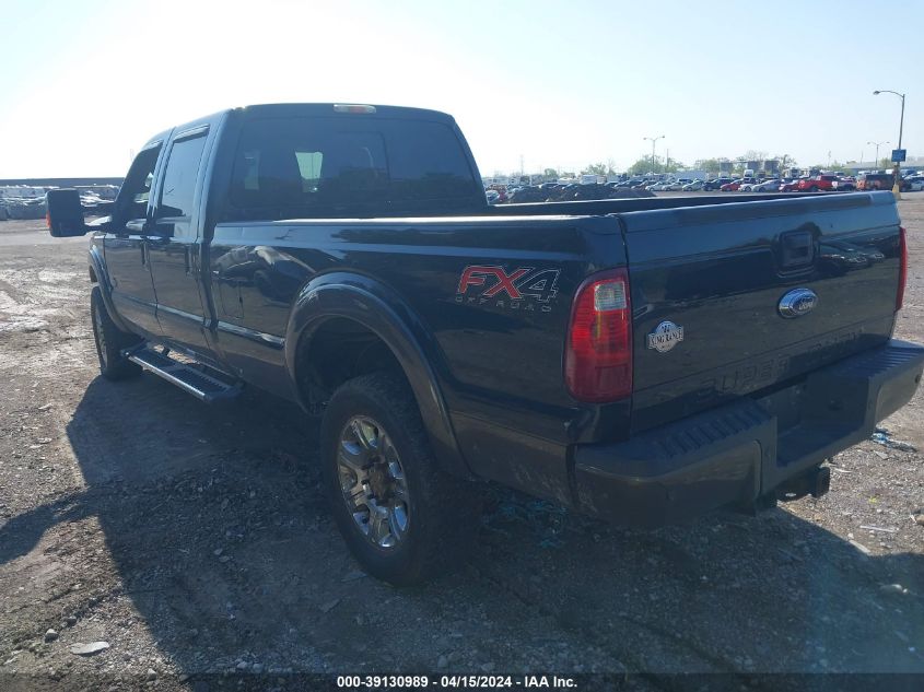 2015 Ford F-350 Lariat VIN: 1FT8W3BT0FEC96787 Lot: 39130989