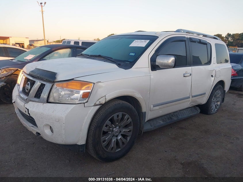 2015 Nissan Armada Platinum VIN: 5N1BA0NF2FN622626 Lot: 39131038