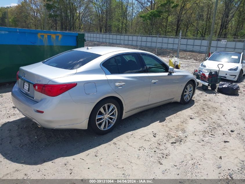 JN1BV7AP3EM684818 | 2014 INFINITI Q50