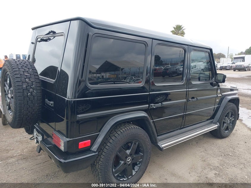 2005 Mercedes-Benz G 500 4Matic/Grand Edition 4Matic VIN: WDCYR49E95X162121 Lot: 39131202