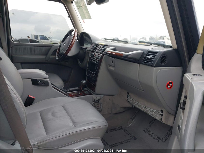 2005 Mercedes-Benz G 500 4Matic/Grand Edition 4Matic VIN: WDCYR49E95X162121 Lot: 39131202