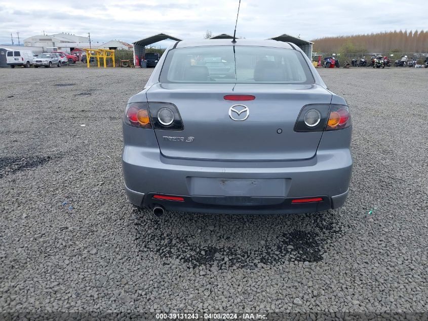 2006 Mazda Mazda3 S Grand Touring VIN: JM1BK324961491207 Lot: 39131243