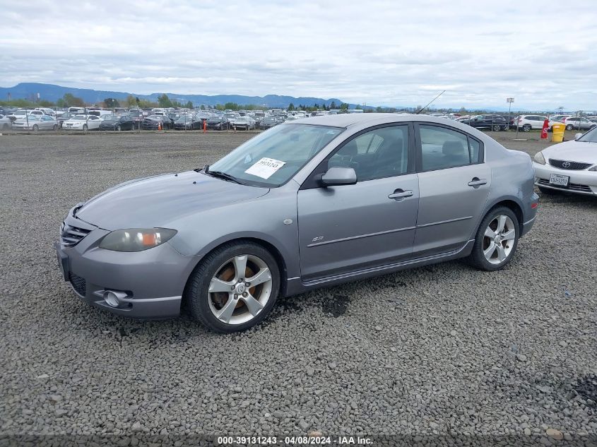 2006 Mazda Mazda3 S Grand Touring VIN: JM1BK324961491207 Lot: 39131243