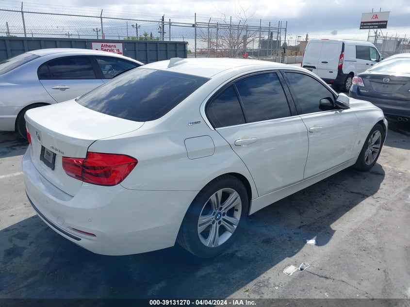 2017 BMW 330E IPERFORMANCE - WBA8E1C39HA159277