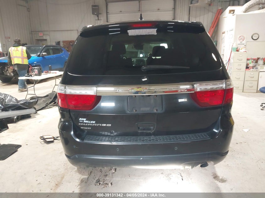 2013 DODGE DURANGO SXT - 1C4RDJAGXDC659088