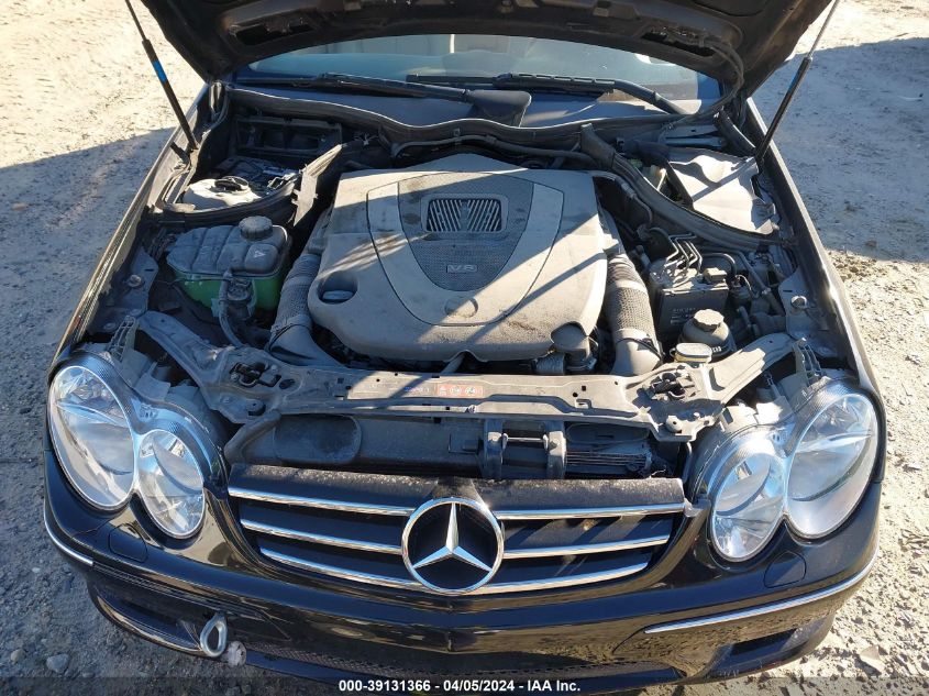 WDBTK72F27T081950 | 2007 MERCEDES-BENZ CLK 550