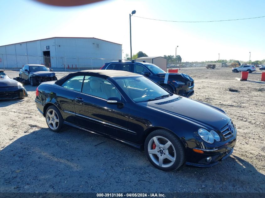 WDBTK72F27T081950 | 2007 MERCEDES-BENZ CLK 550