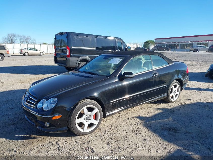 WDBTK72F27T081950 | 2007 MERCEDES-BENZ CLK 550