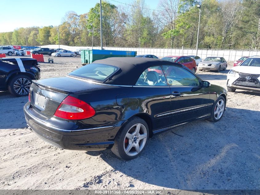 WDBTK72F27T081950 | 2007 MERCEDES-BENZ CLK 550