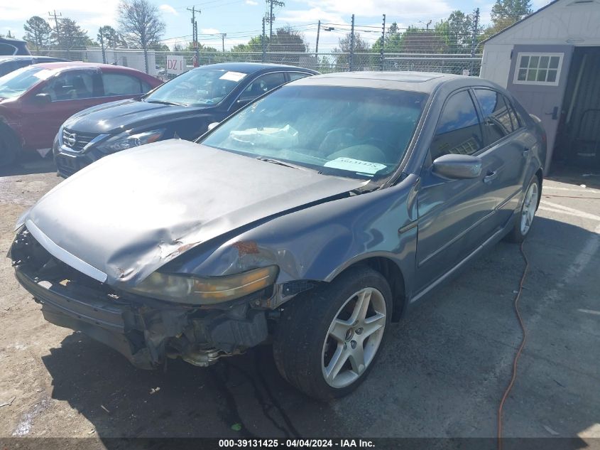 19UUA66275A070415 | 2005 ACURA TL