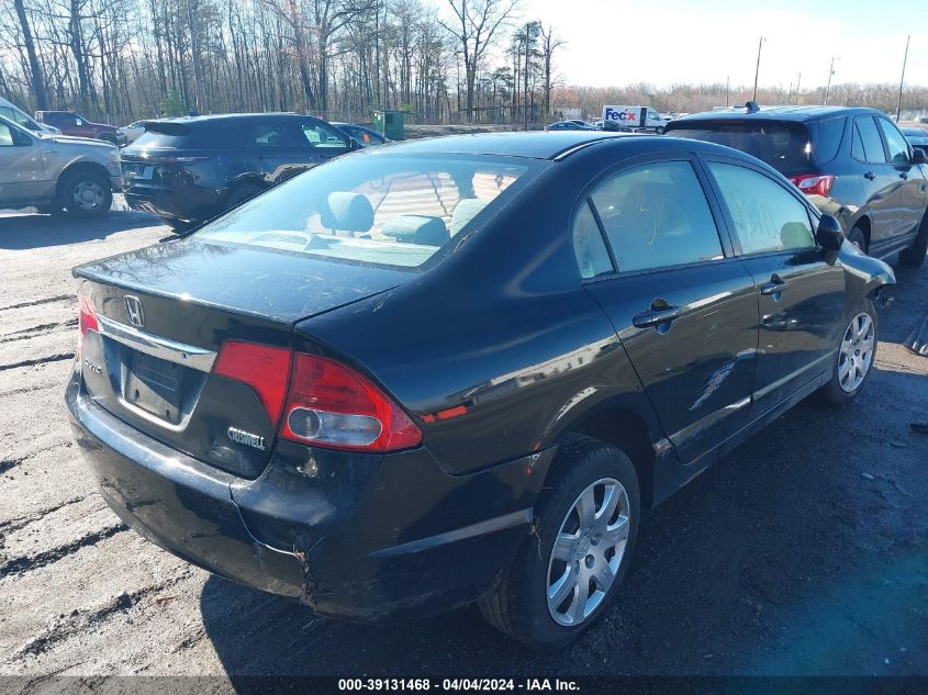 2HGFA16579H521422 | 2009 HONDA CIVIC