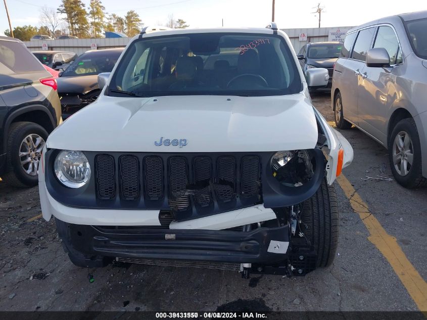 2018 Jeep Renegade Limited Fwd VIN: ZACCJADB0JPH05324 Lot: 39131550