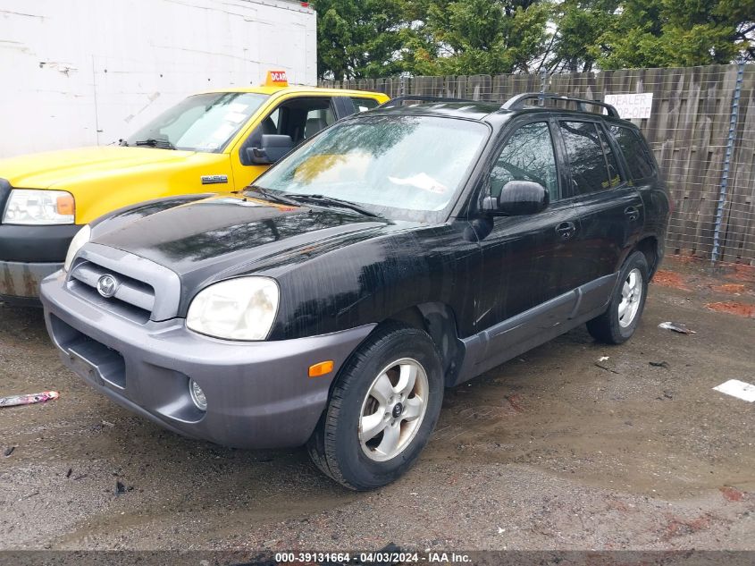 KM8SC13D26U037293 | 2006 HYUNDAI SANTA FE