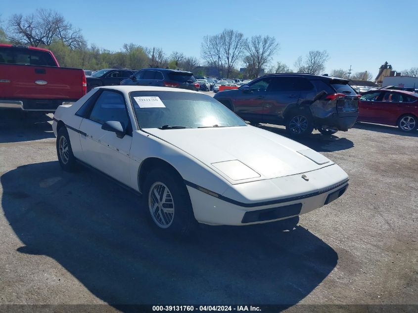 1985 Pontiac Fiero Sport VIN: 1G2PM37R9FP235123 Lot: 39131760