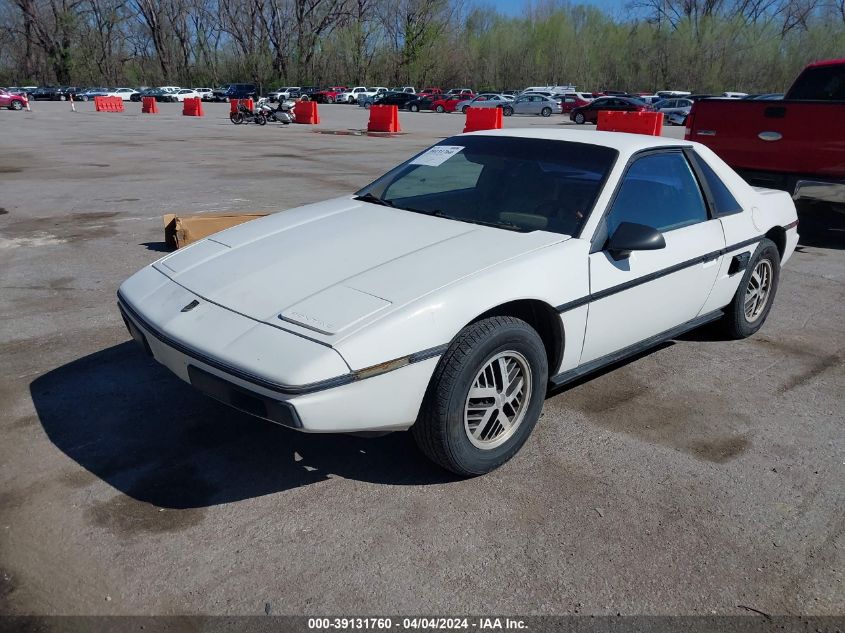 1985 Pontiac Fiero Sport VIN: 1G2PM37R9FP235123 Lot: 39131760