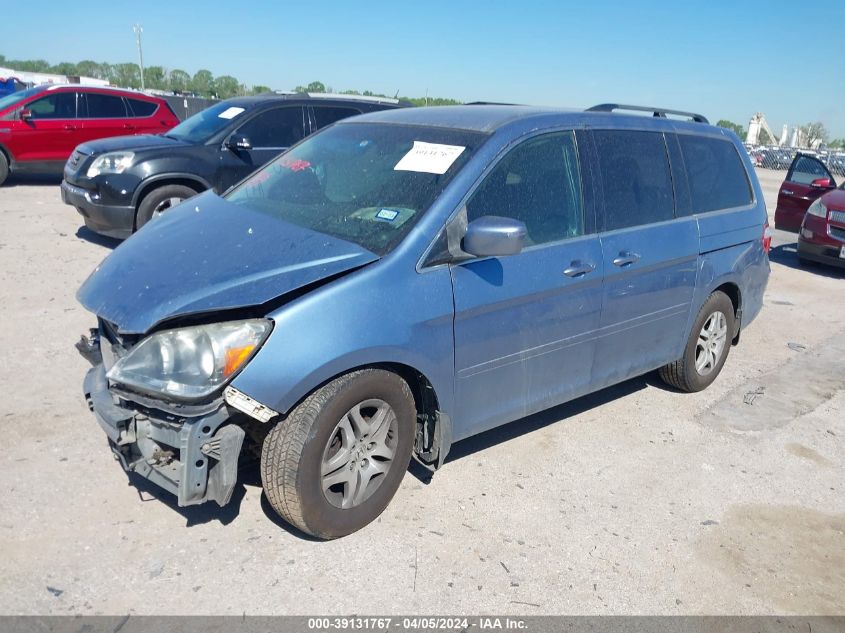 2005 Honda Odyssey Ex VIN: 5FNRL38415B089772 Lot: 39131767