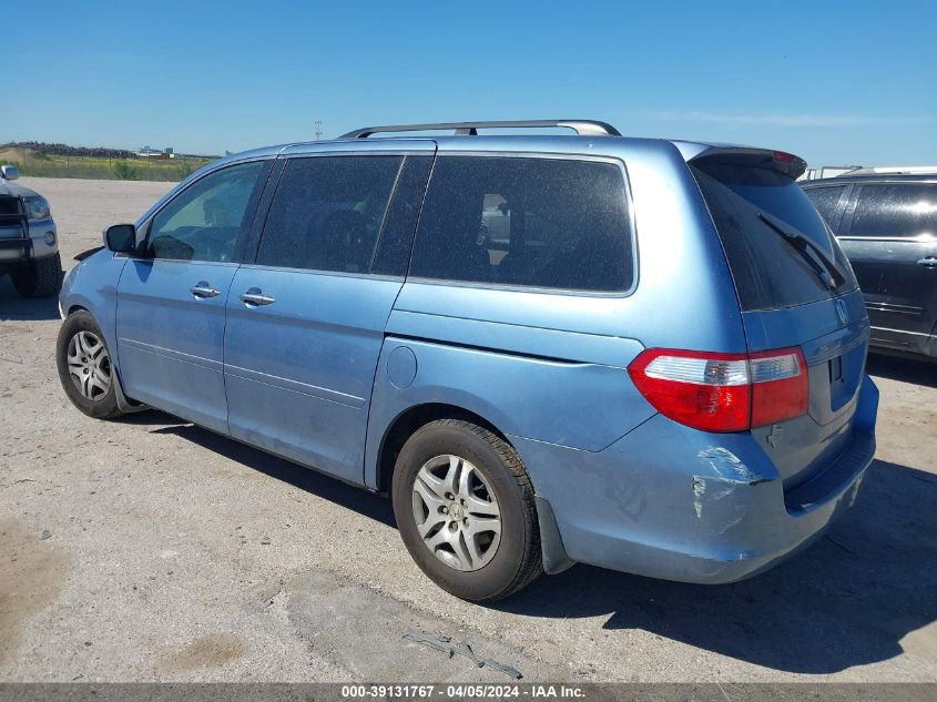 2005 Honda Odyssey Ex VIN: 5FNRL38415B089772 Lot: 39131767