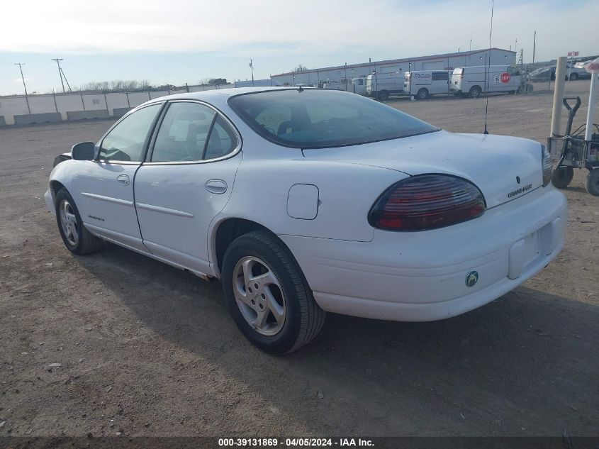 1997 Pontiac Grand Prix Se VIN: 1G2WJ52K0VF333181 Lot: 41161521