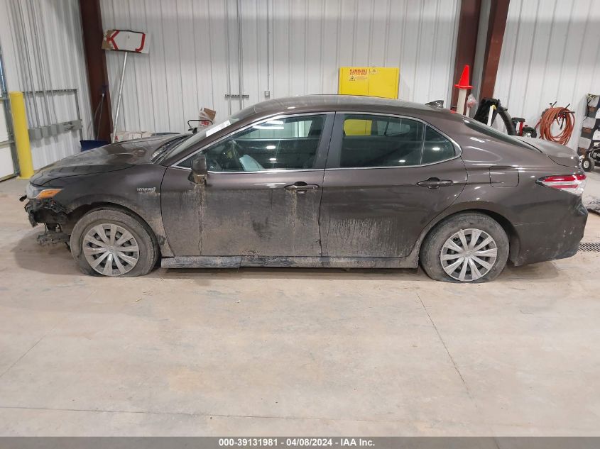 4T1B31HK7KU515645 2019 Toyota Camry Hybrid Le