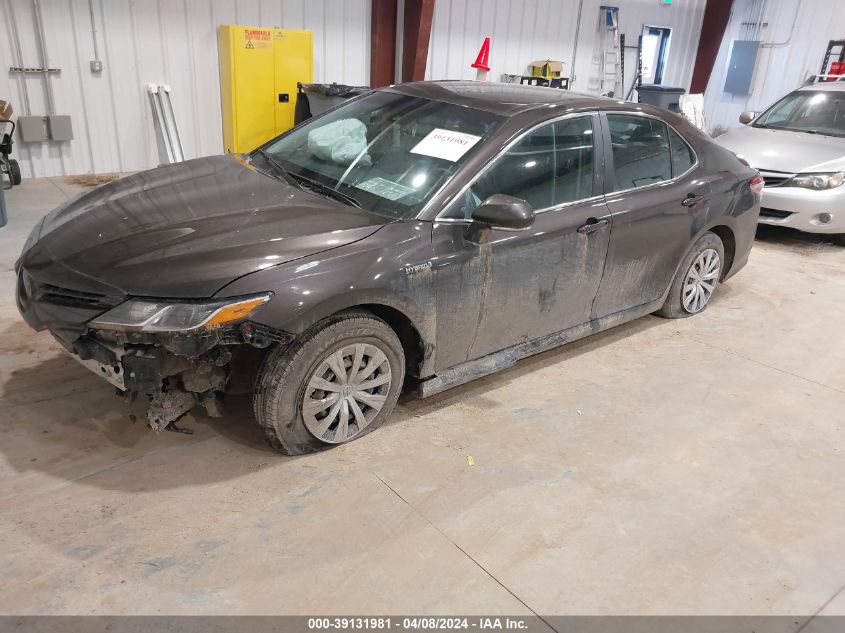 4T1B31HK7KU515645 2019 Toyota Camry Hybrid Le