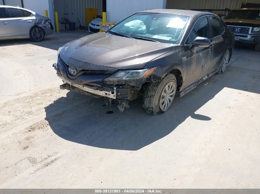 4T1B31HK7KU515645 2019 Toyota Camry Hybrid Le