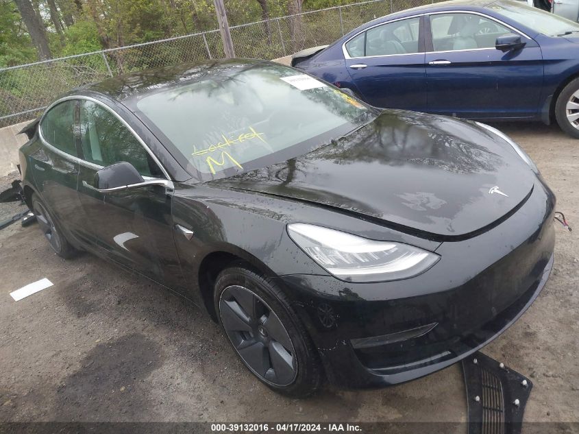 2020 Tesla Model 3 Standard Range Plus Rear-Wheel Drive/Standard Range Rear-Wheel Drive VIN: 5YJ3E1EA5LF590210 Lot: 39132016