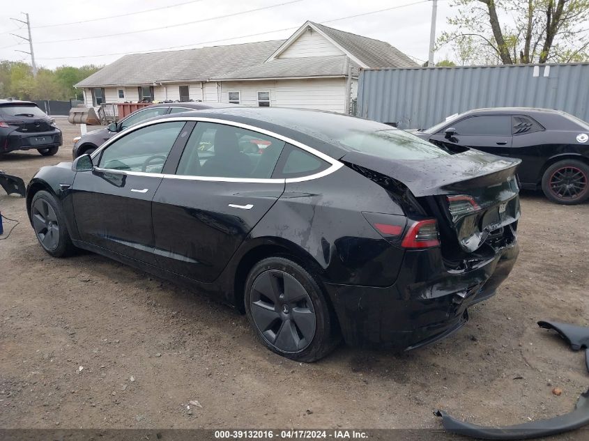 2020 Tesla Model 3 Standard Range Plus Rear-Wheel Drive/Standard Range Rear-Wheel Drive VIN: 5YJ3E1EA5LF590210 Lot: 39132016