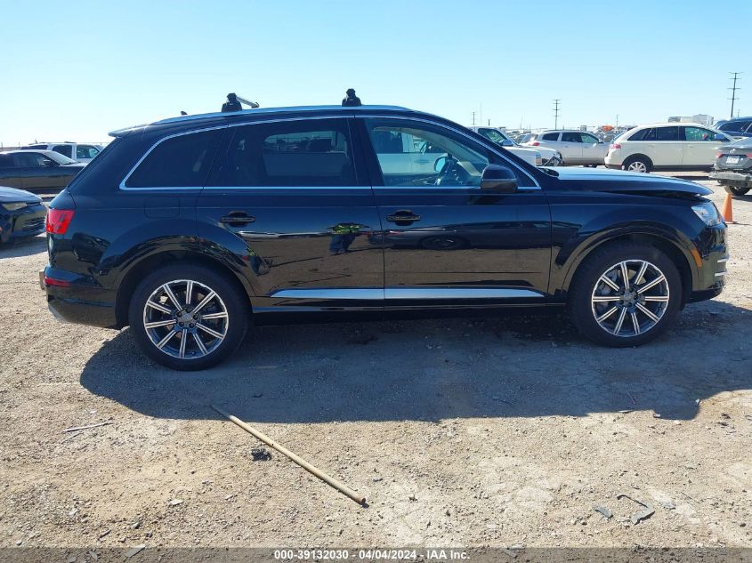 2018 Audi Q7 3.0T Premium VIN: WA1LAAF7XJD004498 Lot: 39132030