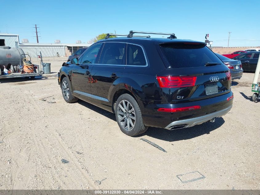 2018 Audi Q7 3.0T Premium VIN: WA1LAAF7XJD004498 Lot: 39132030