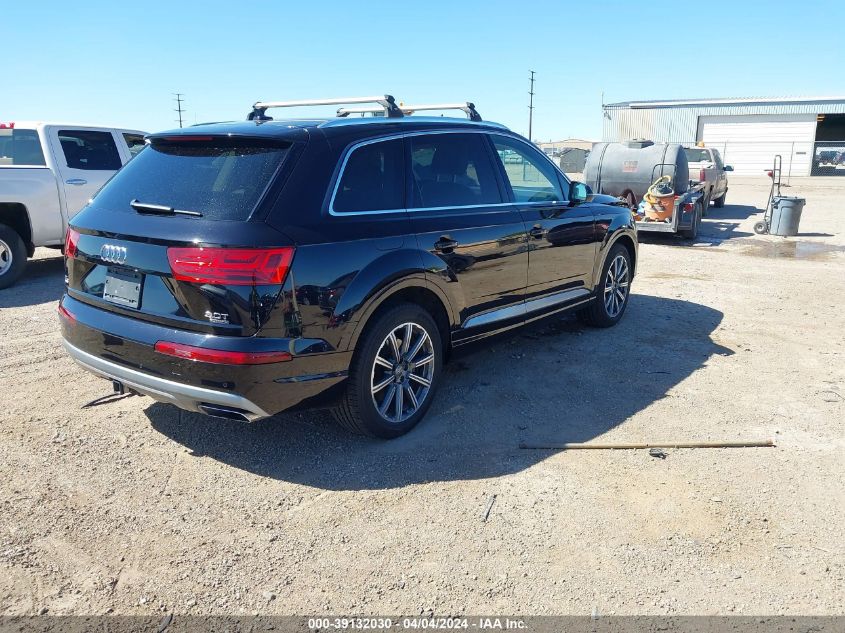 2018 Audi Q7 3.0T Premium VIN: WA1LAAF7XJD004498 Lot: 39132030