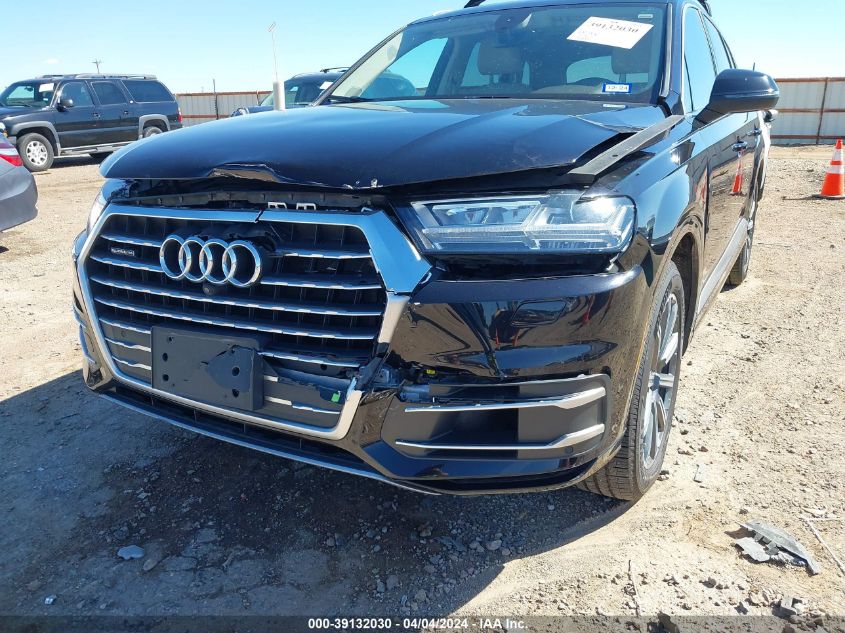 2018 Audi Q7 3.0T Premium VIN: WA1LAAF7XJD004498 Lot: 39132030