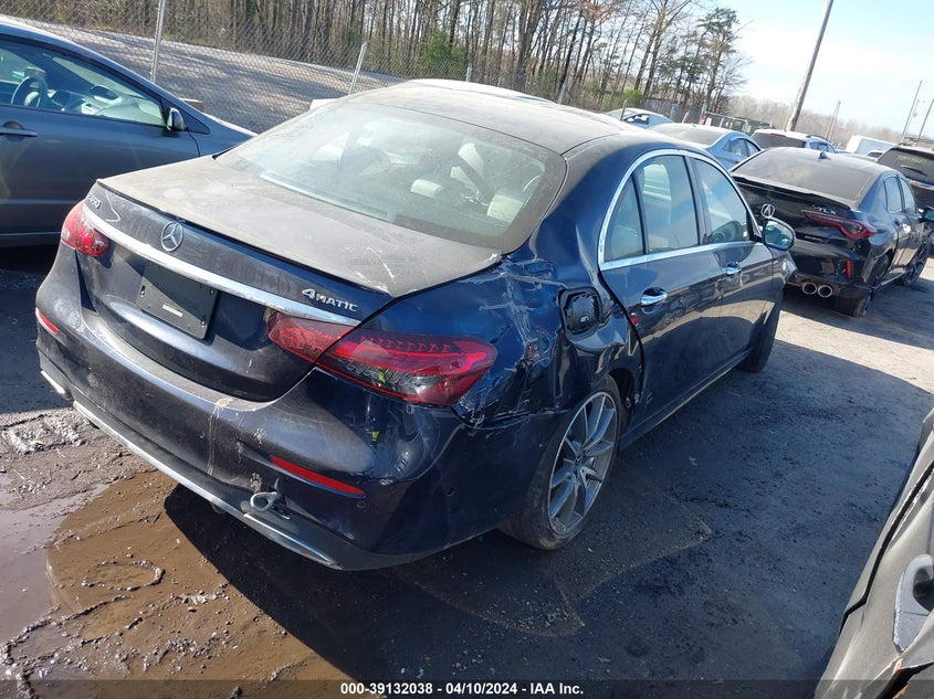 2021 MERCEDES-BENZ E 450 4MATIC VIN: W1KZF5KB1MA930996